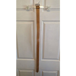 EXPRESS Belt Womens M Genuine Italian Leather Belt Brown Solid